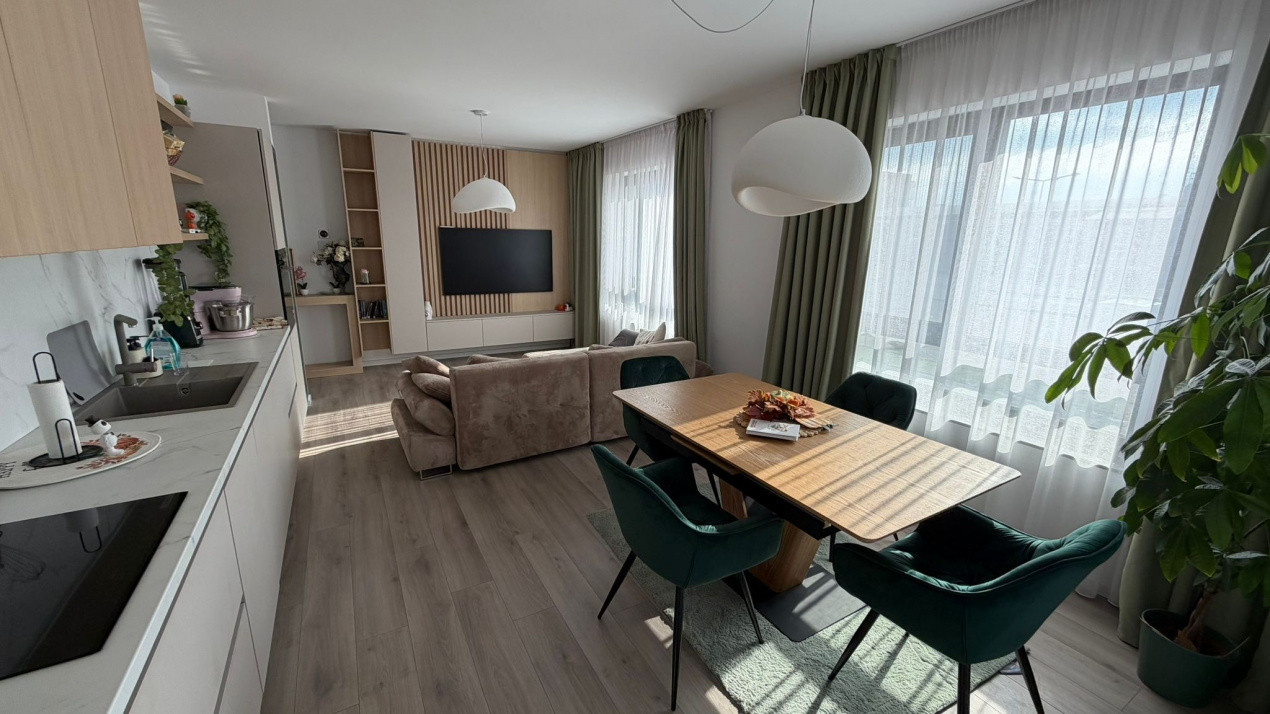 Apartament 2 camere ultrafinisat | Centru Gară | Parcare subterană inclusă