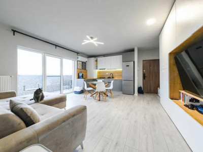 Apartament modern, 2 camere, 46mp + balcon, zona Teilor