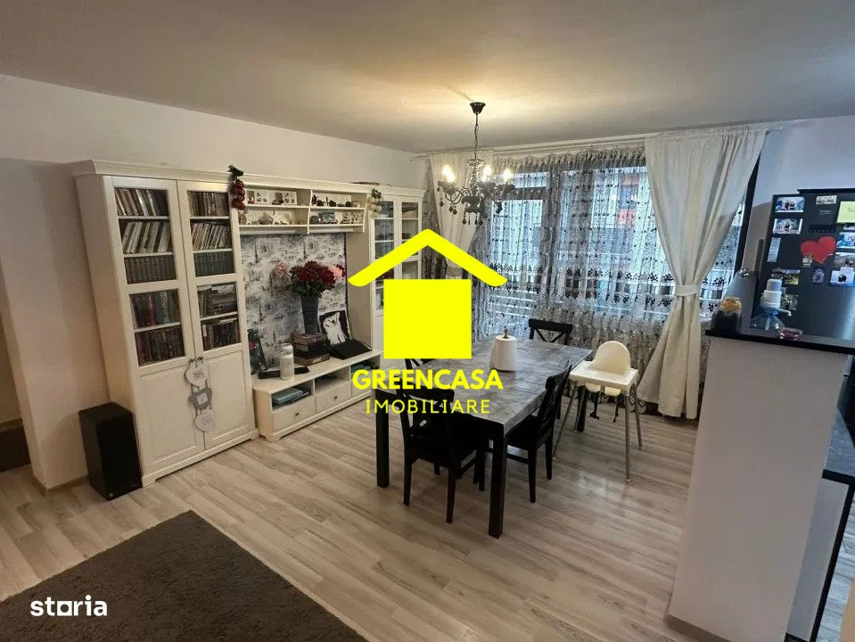 Apartament 126mp, 4 camere, 2 bai, balcon, parcare, Subcetate, Floresti