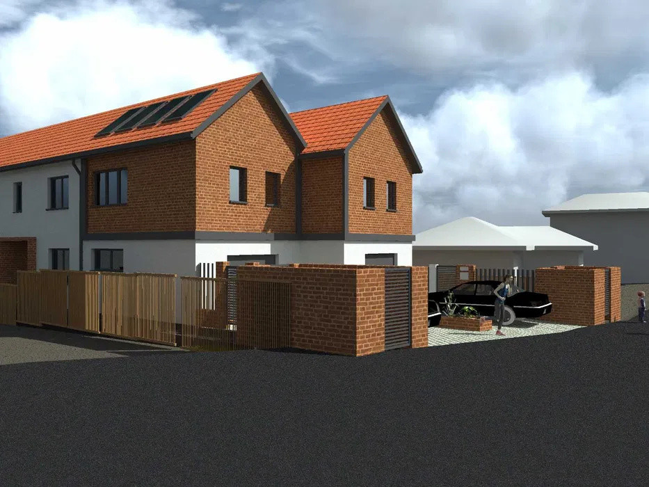 Duplex P+E, 200mp utili, 1425mp teren, NZEB, Feleacu