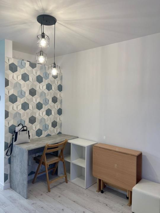 Garsoniera renovata, 21mp, bloc reabilitat termic, Marasti