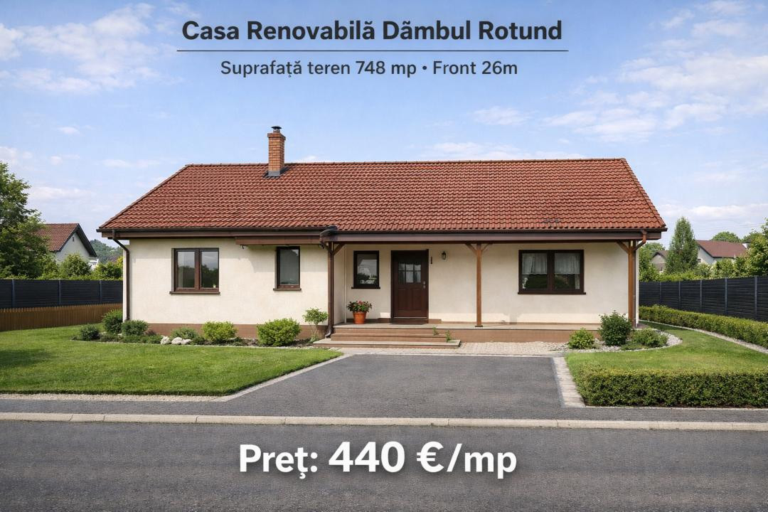 Casă renovabilă – Dâmbul Rotund