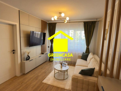 Apartament lux 2 camere, 43mp, balcon, parcare subterana, zona Terra, Floresti