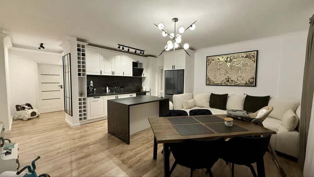 Apartament 3 camere, 2 bai, 72mp utili, 2 balcoane, Stejarului, Floresti