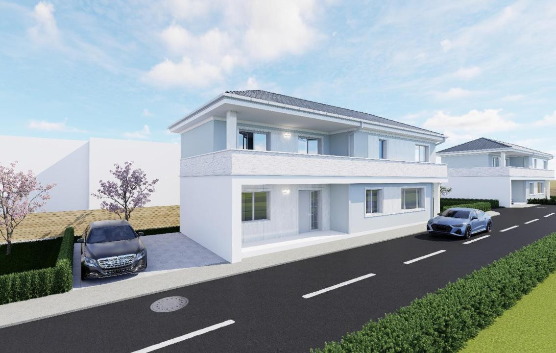 Teren 1500 mp, 3 parcele cu AC pentru case individuale, Florești