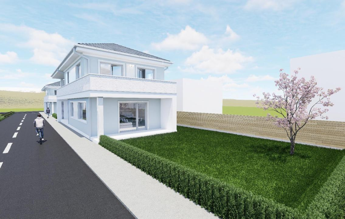 Teren 1500 mp, 3 parcele cu AC pentru case individuale, Florești