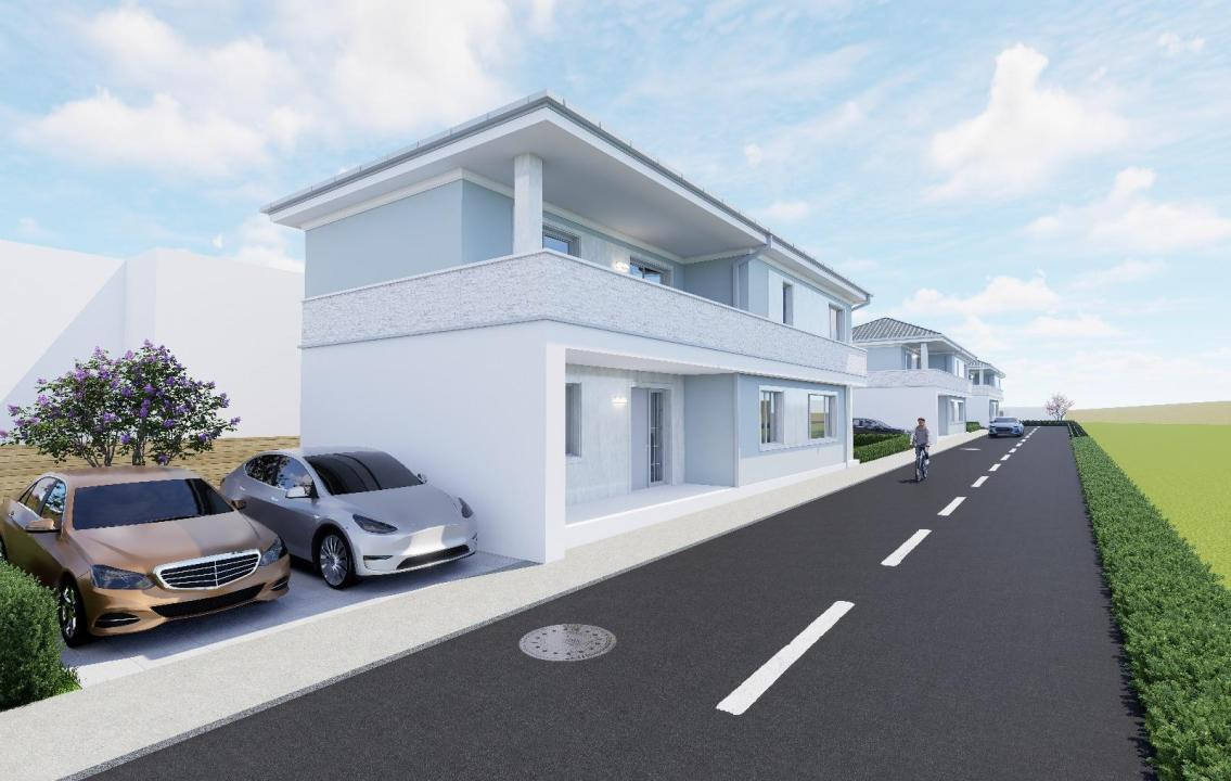 Teren 1500 mp, 3 parcele cu AC pentru case individuale, Florești