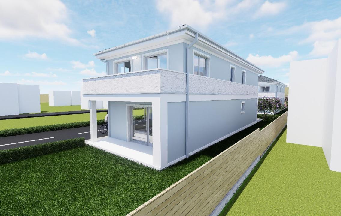 Teren 1500 mp, 3 parcele cu AC pentru case individuale, Florești