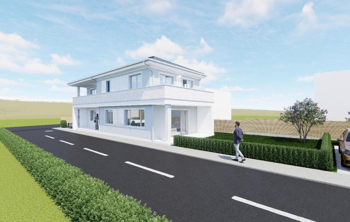 Teren 1500 mp, 3 parcele cu AC pentru case individuale, Florești