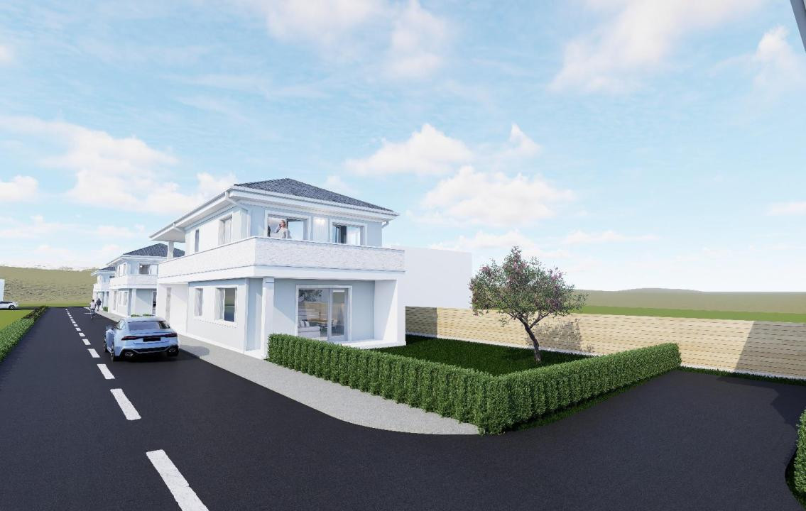 Teren 1500 mp, 3 parcele cu AC pentru case individuale, Florești