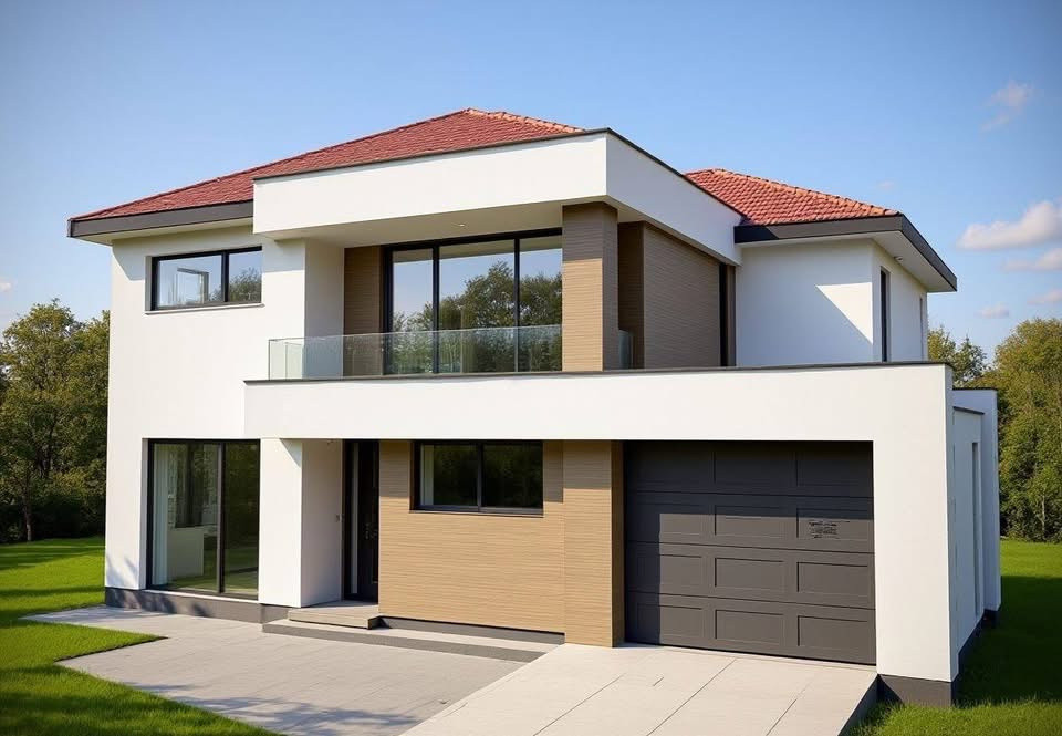 Proiect NOU!!! Casă individuală cu garaj Feleacu Cluj, 700mp teren 