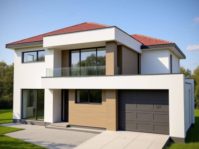 Proiect NOU!!! Casă individuală cu garaj Feleacu Cluj, 700mp teren 