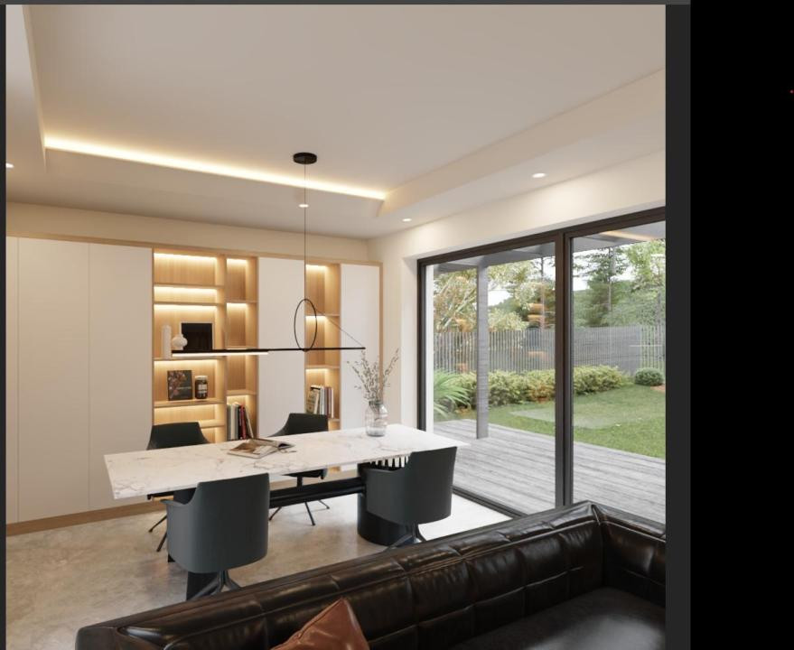 Duplex NZEB Dezmir, 180 mp + Subsol 50 mp, 300 mp teren, Panouri solare