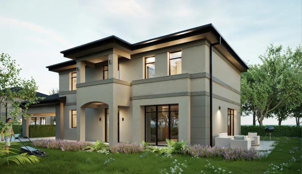 Casă individuală pasivă nZEB de vânzare în Florești, ansamblu exclusivist