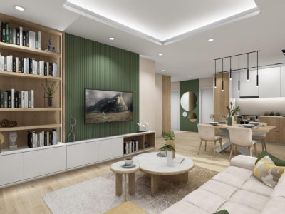 Apartament finisat | 3 camere | 2 băi | terasă 22,30mp | Între Lacuri 