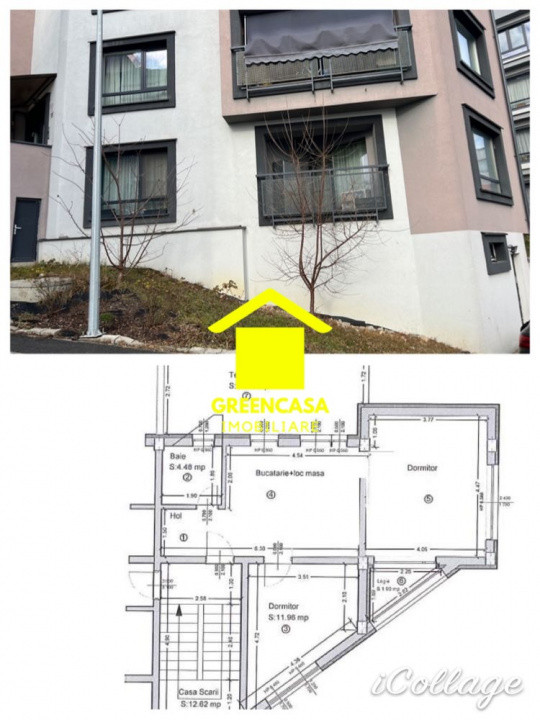 Apartament 3 camere, terasa, Logie, parcare, Donath Park 