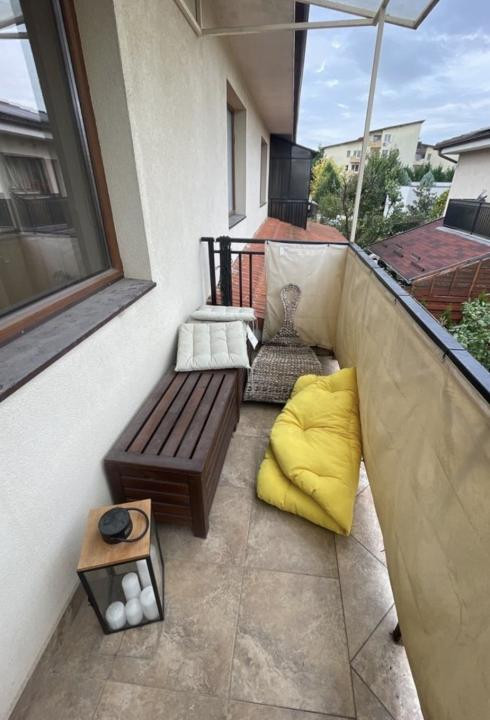 Casă tip triplex – unitate de capăt, 114 mp, Curte proprie, Panouri fotovolta