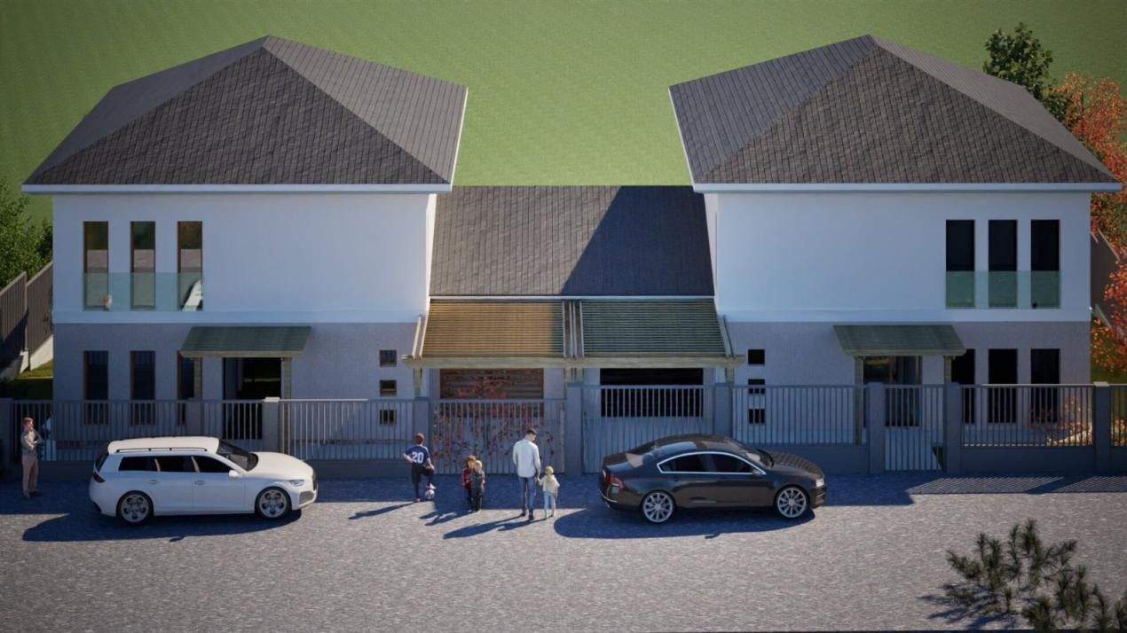 Teren 970 mp cu autorizație pentru 2 case Panorama deosebită, Zonă Ion Creanga