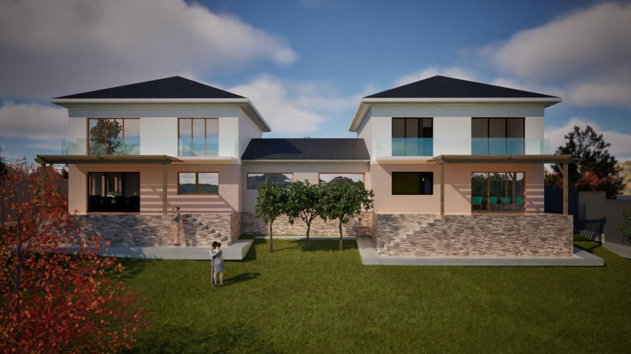 Teren 970 mp cu autorizație pentru 2 case Panorama deosebită, Zonă Ion Creanga