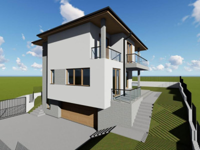 Complex rezidențial exclusiv de 3 case individuale moderne, Dezmir 