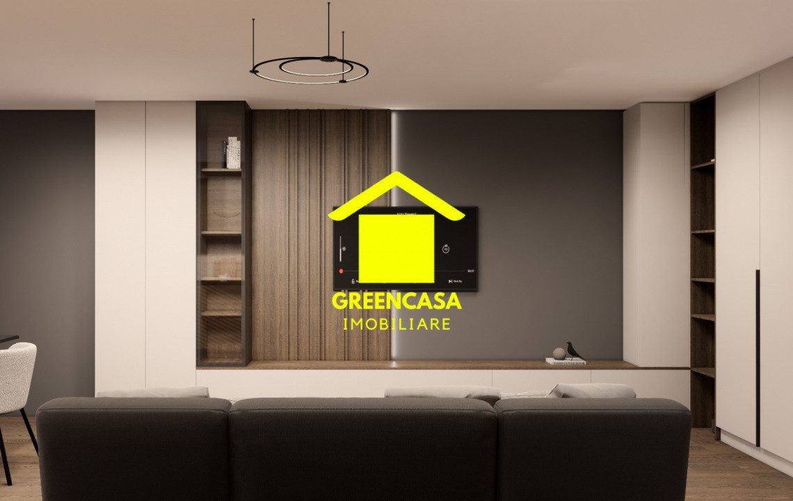 Apartament 2 camere finisat, 52mp, Dambu Rotund