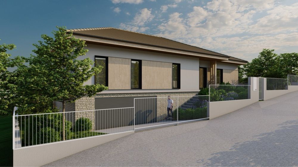 Casa unifamiliala D+P, la intrare in Chinteni 