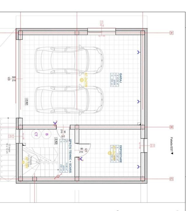 Casa unifamiliala D+P, la intrare in Chinteni 