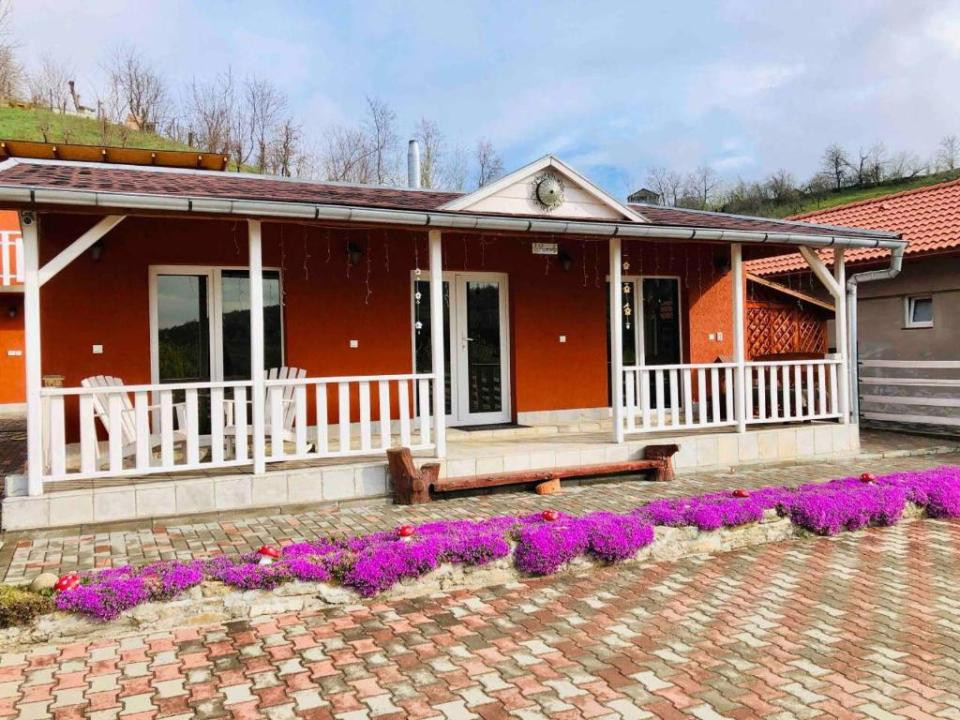 Casă de vacanță de vânzare – Feleacu, Cluj | Două unități | Piscină | Priveliște