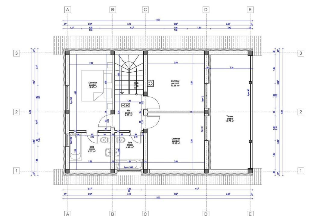 Casae individualea deosebita in Gilau, zona motelului, teren 800 mp!