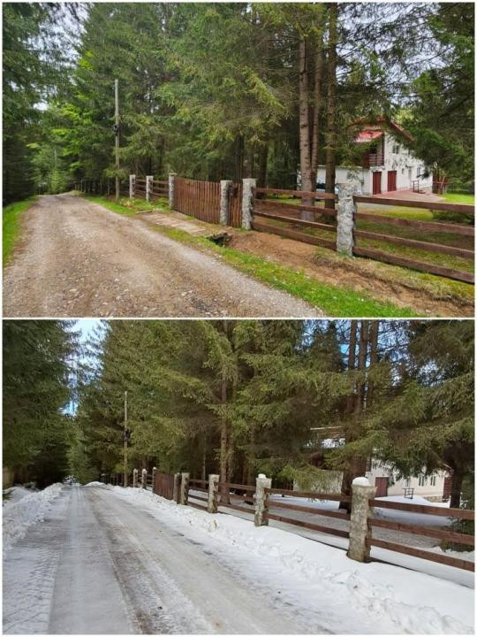 Casă de vacanță spațioasă în Călățele Pădure – Dealul Negru, teren 2000 mp