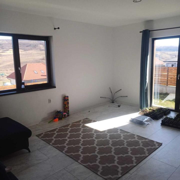 Casă individuală modernă, pe un singur nivel, Corușu, la 10 minute de Lidl Baciu