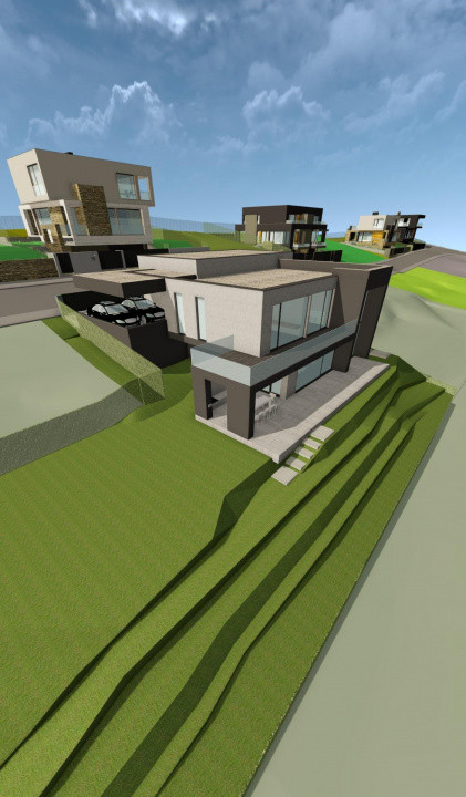 DE VÂNZARE, PROIECT CASE REZIDENȚIALE, CARTIER GRUIA CLUJ NAPOCA 