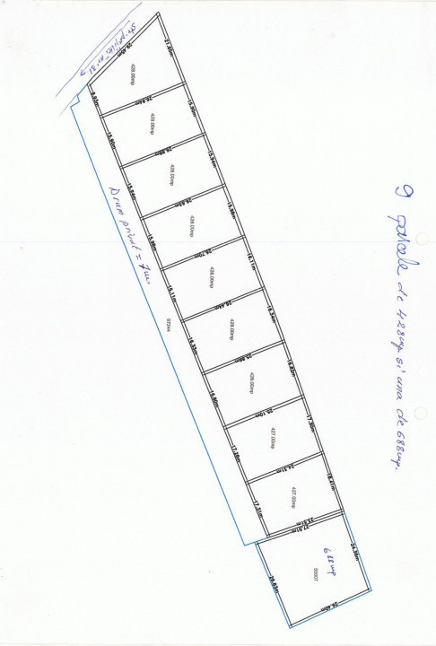 Oportunitate investiție Teren parcelat cu autorizații în Dezmir, Cluj Napoca