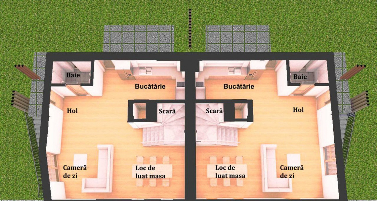 Duplex modern în zona Oașului, ideal pentru o familie, investiție 