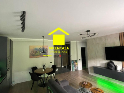 Apartament 2 camere, 53mp, terasa 12mp, parcare subterana, Floresti