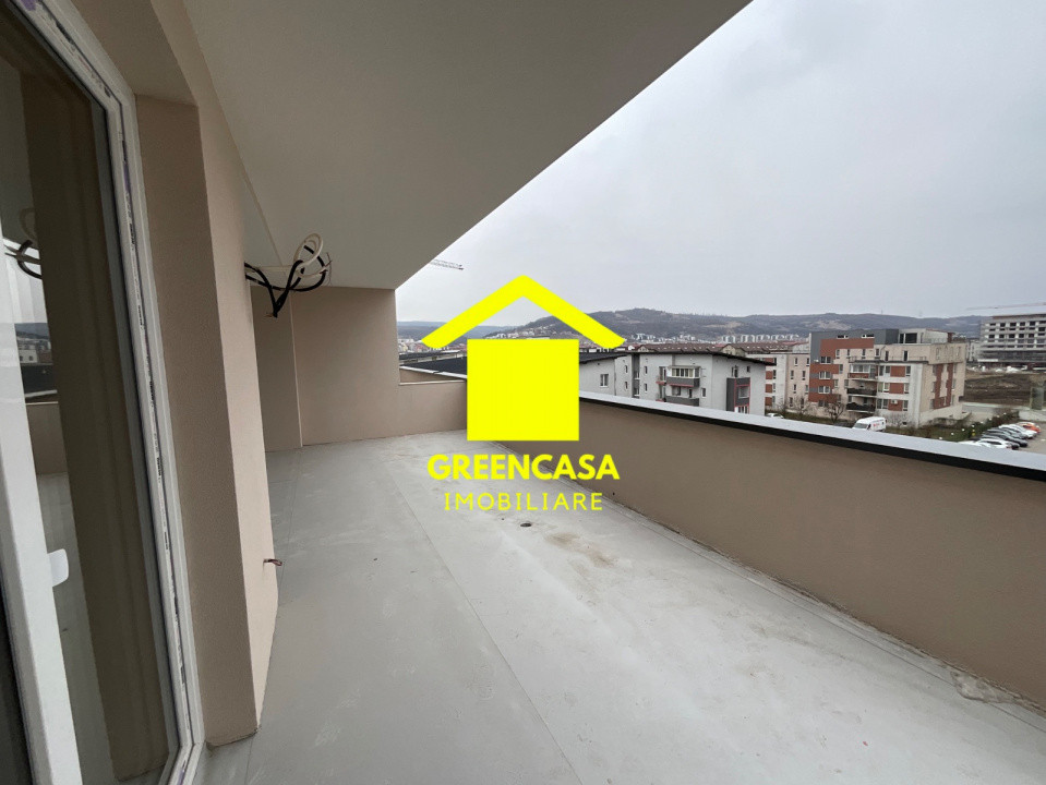 Penthouse modern, 86mp+terasă 30mp, bloc nou Cetății, Florești