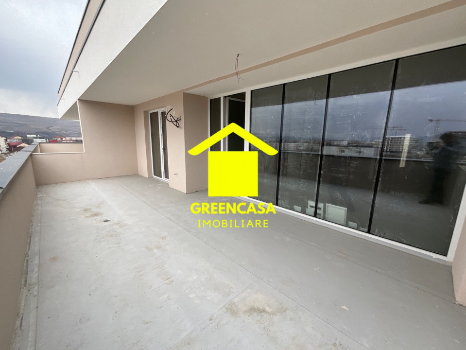 Penthouse modern, 86mp+terasă 30mp, bloc nou Cetății, Florești