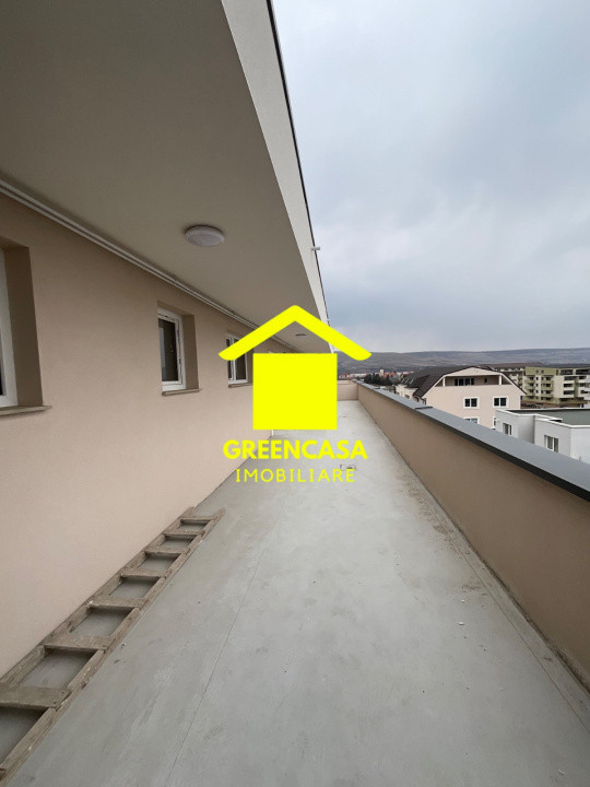 Penthouse modern, 86mp+terasă 30mp, bloc nou Cetății, Florești