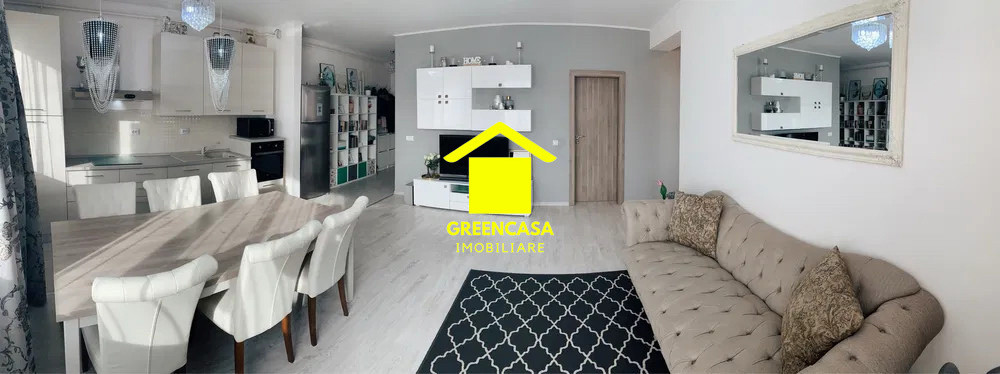 Apartament cu 3 camere, 83 mp., zona Somesului