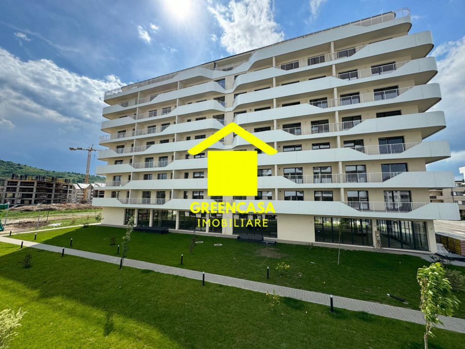 Apartament semifinisat 2 camere + balcon, bloc nou, zona Eroilor