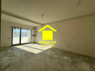 Apartament semifinisat 2 camere + balcon, bloc nou, zona Eroilor
