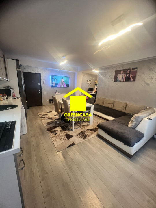 Apartament modern de 2 camere, 53mp, la cheie, parcare, Florilor