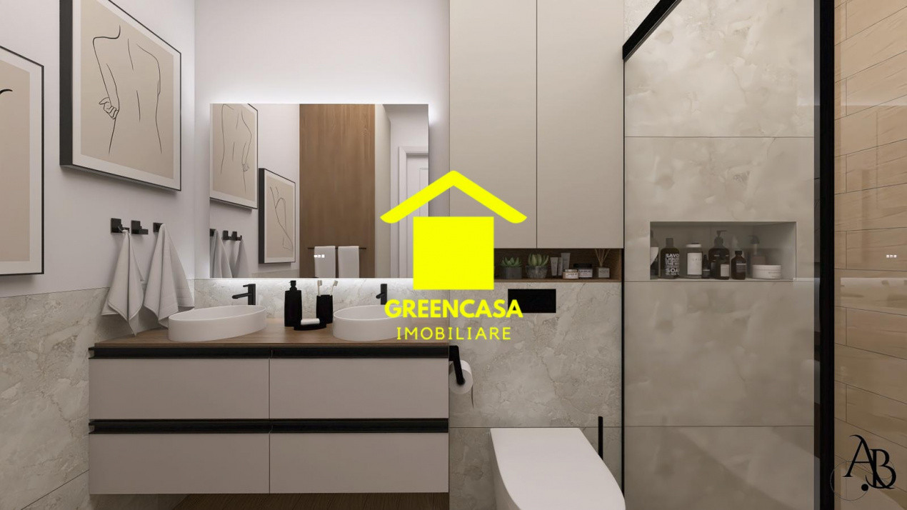 OFERTA! 2000€/mp in Borhanci! Apartament de 58mp, terasa de 14mp