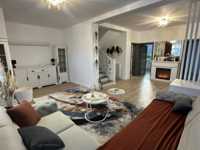 Casa individuală, utilată mobilată, 130mp utili, Dezmir 