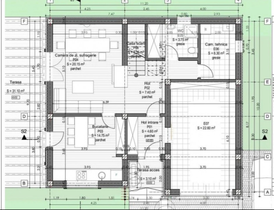 Casa individuală, 169 mp utili, 330mo teren, Suceagu