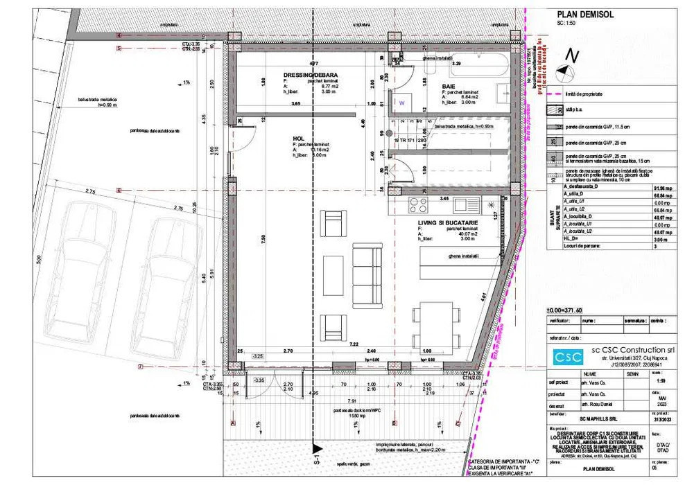 Casa cuplata 265 mp -PANORAMA- Dambul Rotund-