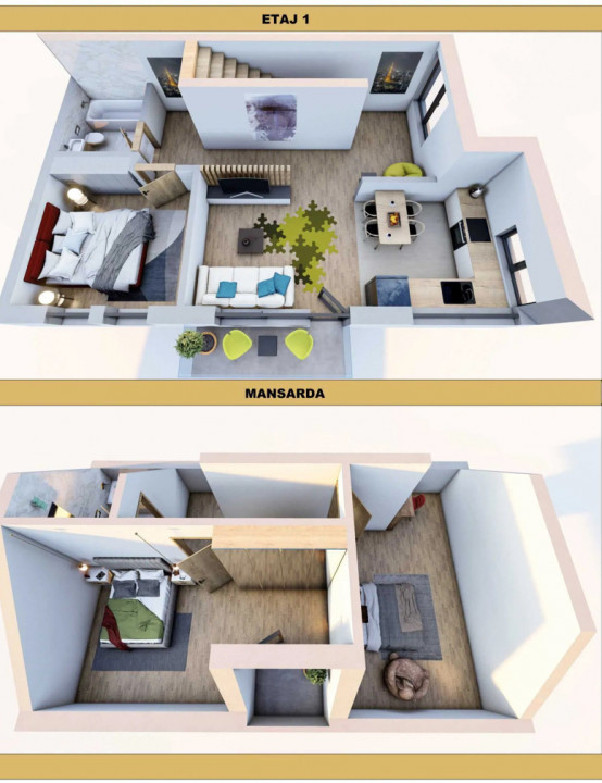 Apartamente de 3 camere (zona Someseni/Pod IRA)