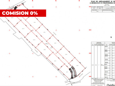 COMISION 0!!! Teren intravilan,8800mp,terenul are 12 parcele, Chinteni