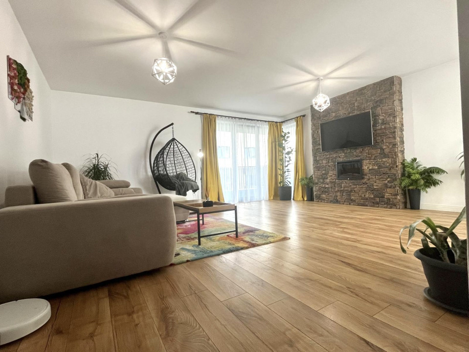 Duplex Pe un nivel, 117,5 mp utili, 400mp teren 