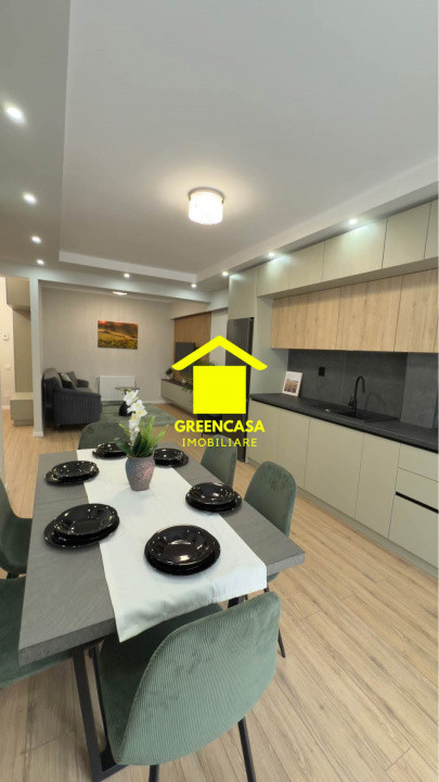 Apartament 2 camere, 54mp, balcon 8,5mp, zona Terra, Floresti